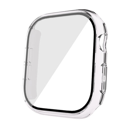 Apple Watch 10 42mm Sert PC Kasa Electroplatink Çerçeveli Ekran Koruyucu Zore Watch Gard 36 Siyah