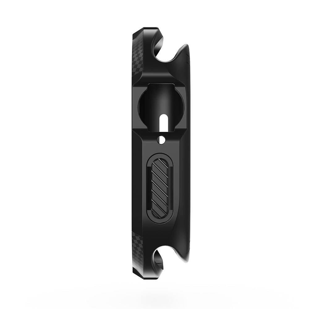 Apple Watch 10 42mm Silikon TPU Kasa Koruyucu Zore Watch Gard 17 Siyah