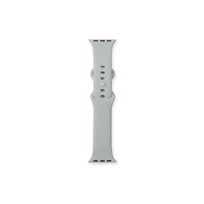 Apple Watch 10 42mm Zore KRD-131 Silikon Kordon Strap Kayış Siyah