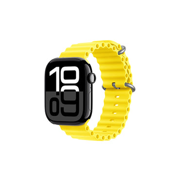 Apple Watch 10 42mm Zore KRD-75 Silikon Kordon Turuncu