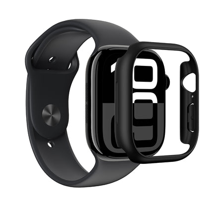 Apple Watch 10 46mm Amazingthing Radix Minimal FrameLite Sert PC Kasa Koruyucu Şeffaf