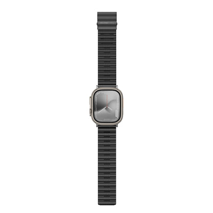 Apple Watch 10 46mm Amazingthing Titan Steel Metal Kordon Gümüş