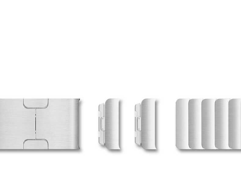 Apple Watch 10 46mm KRD-35 Metal Kordon Starlight