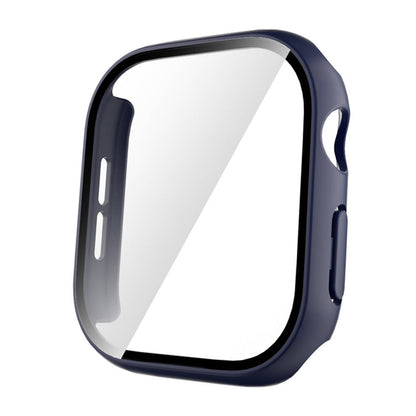 Apple Watch 10 46mm Sert PC Kasa ve Ekran Koruyucu Zore Watch Gard 35 Gümüş
