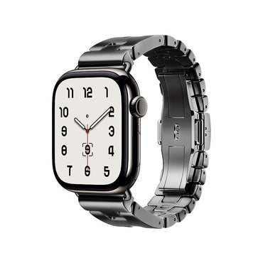 Apple Watch 10 46mm Zore KRD-125 Metal Kordon Strap Kayış Gümüş