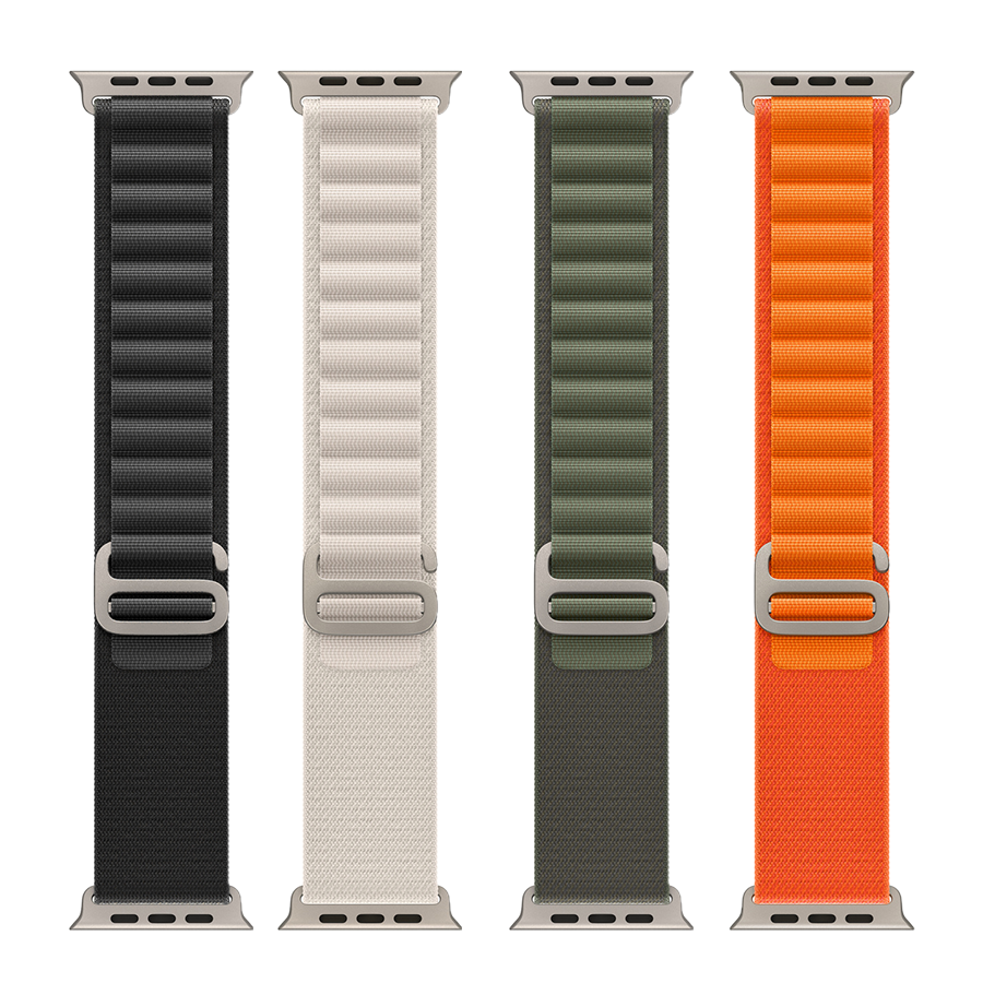 Apple Watch 10 46mm Zore KRD-74 Hasır Kordon Koyu Mor