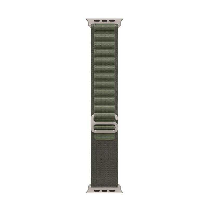 Apple Watch 10 46mm Zore KRD-74 Hasır Kordon Beyaz