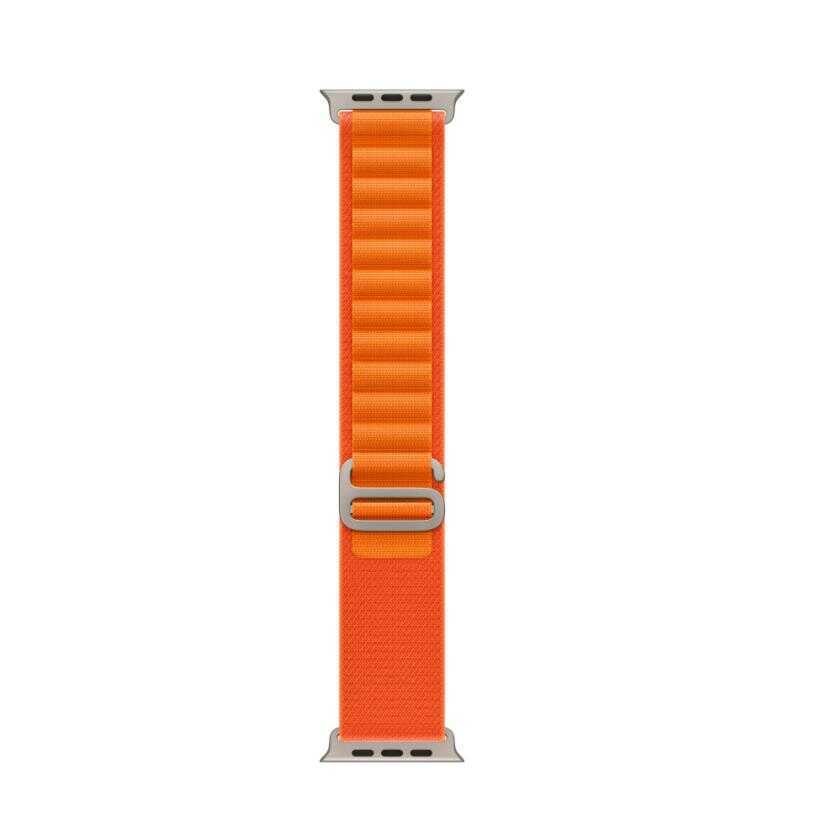 Apple Watch 10 46mm Zore KRD-74 Hasır Kordon Açık Yeşil