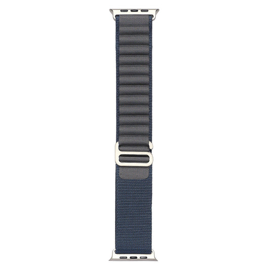 Apple Watch 10 46mm Zore KRD-74 Hasır Kordon Mavi