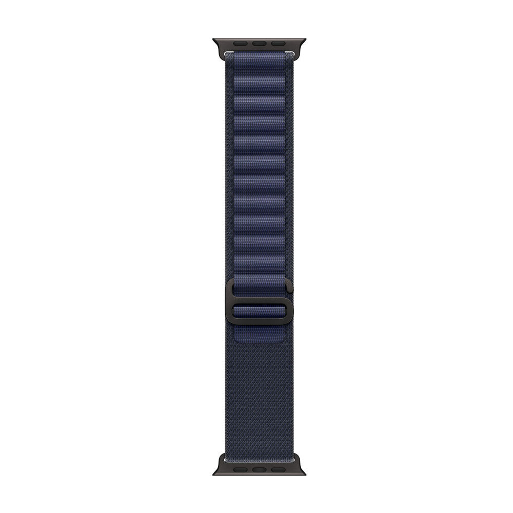 Apple Watch 10 46mm Zore KRD-74 Hasır Kordon Koyu Mor