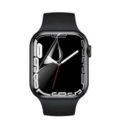 Apple Watch 38mm Go Des 2 in 1 Ekran Koruyucu Siyah