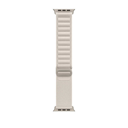Apple Watch 38mm Kordon Wiwu WU-01 Hasır Örgü Strap Kayış Turuncu
