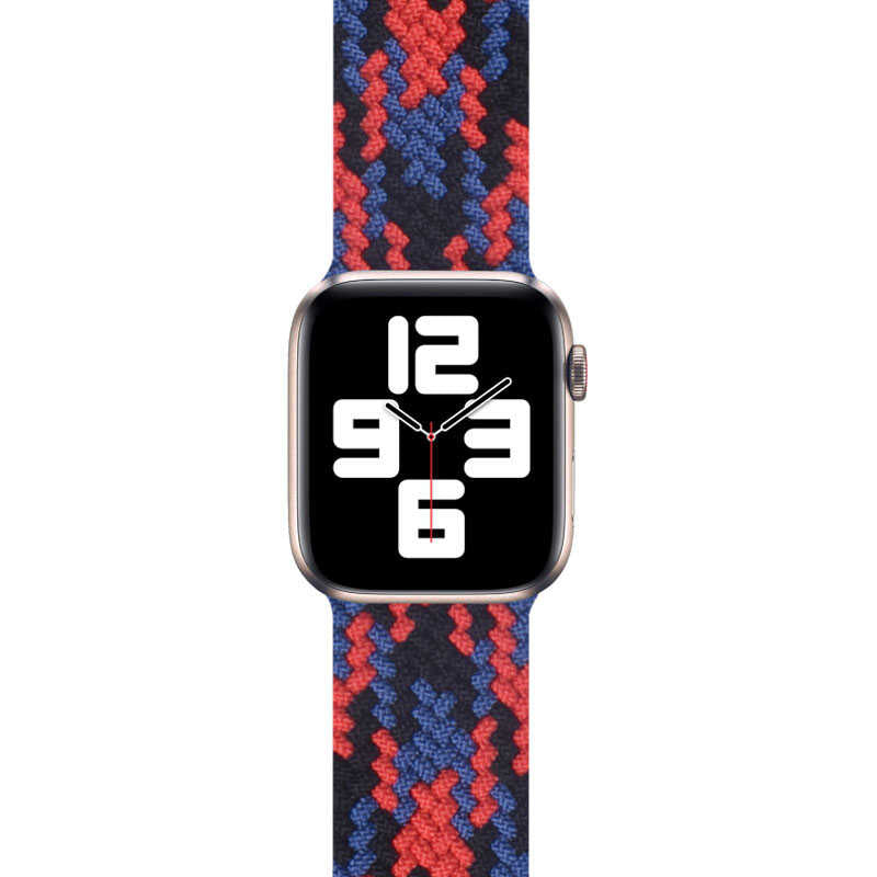 Apple Watch 38mm Wiwu Braided Solo Loop Contrast Color Medium Band NO2