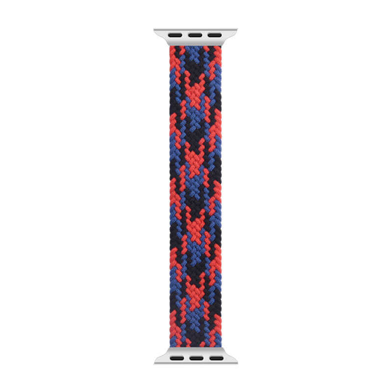 Apple Watch 38mm Wiwu Braided Solo Loop Contrast Color Medium Band NO4