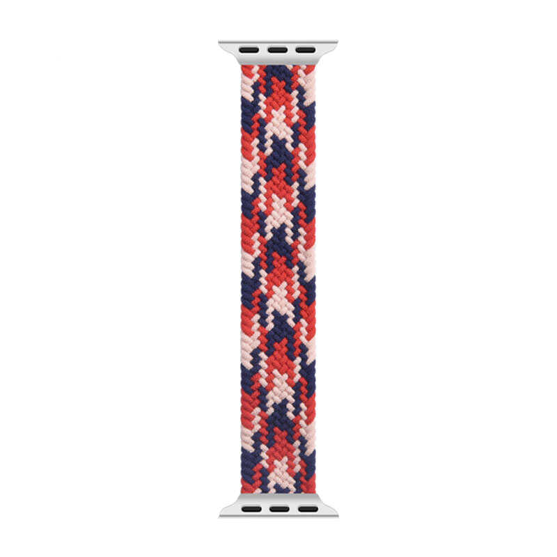 Apple Watch 38mm Wiwu Braided Solo Loop Contrast Color Medium Band NO1