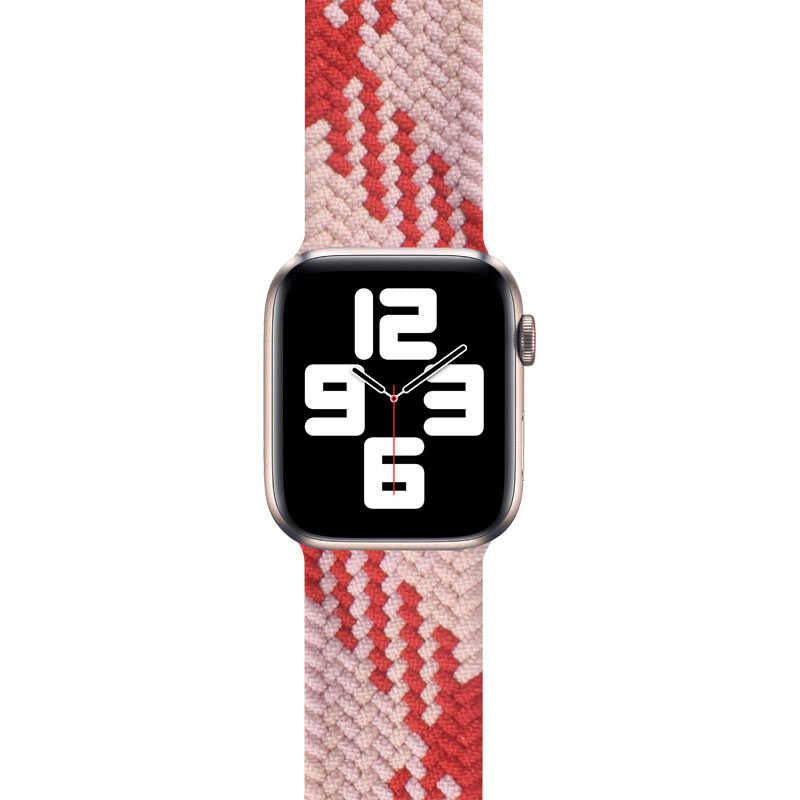 Apple Watch 38mm Wiwu Braided Solo Loop Contrast Color Medium Band NO4
