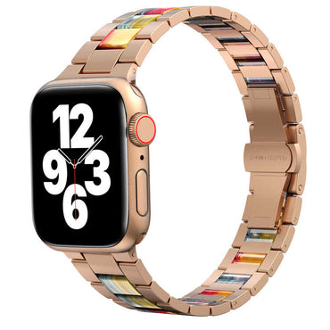 Apple Watch 38mm Wiwu Resin Steel Belt Metal Band White