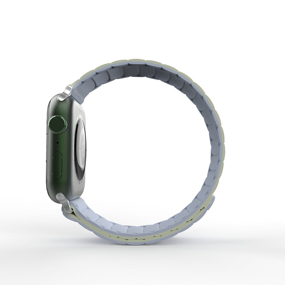 Apple Watch 38mm Zore KRD-122 Silicone Band Strap Black-Orange 