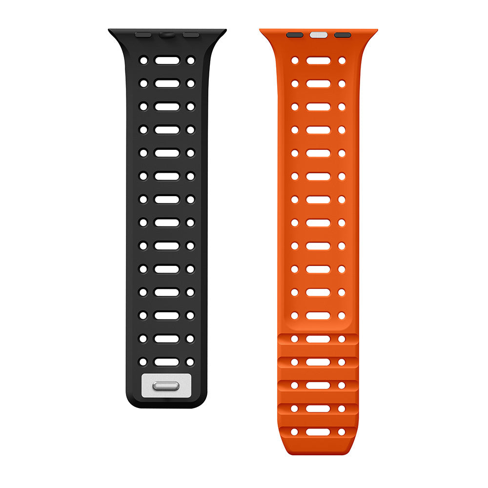 Apple Watch 38mm Zore KRD-124 Silicone Band Strap Yellow 