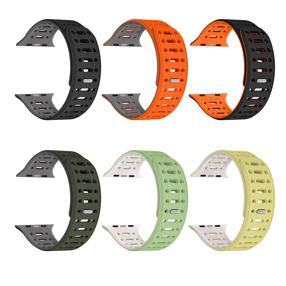 Apple Watch 38mm Zore KRD-124 Silicone Band Strap Yellow 
