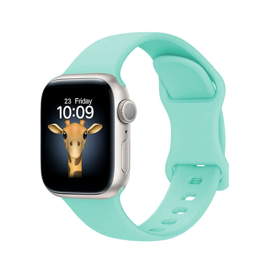 Apple Watch 38mm Zore KRD-131 Silicone Band Strap Light Green 