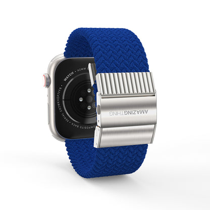 Apple Watch 40mm Amazingthing Titan Weave Örgü Sport Kordon Kahverengi