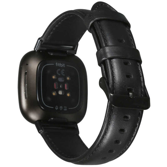 Apple Watch 40mm Wiwu Leather Watchband Leather Band Black 