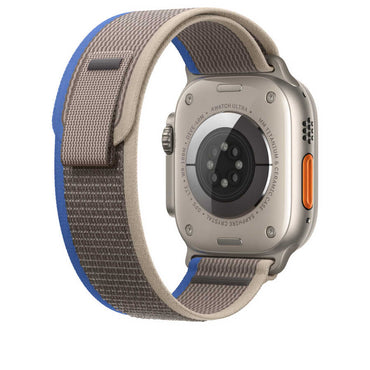 Apple Watch 40mm Wiwu Trail Loop Nylon Braided Embroidered Mesh Strap Black-Orange 
