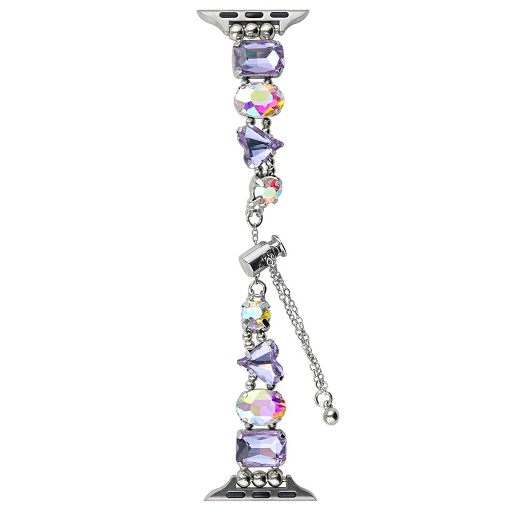 Apple Watch 40mm Zore KRD-115 Colorful Stone Design Strap Colorful 
