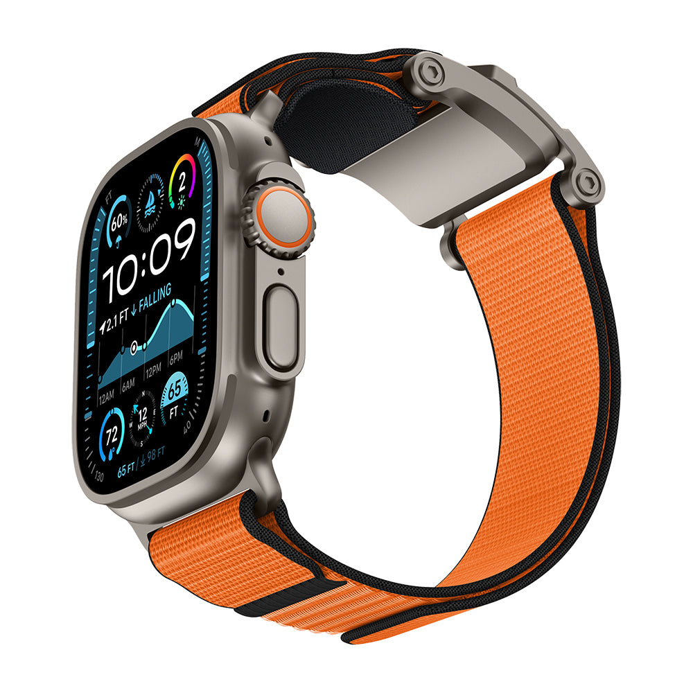 Apple Watch 42mm Mohseven iWatch Mecha Sport Hasır Kordon