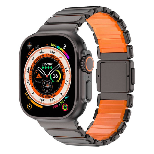 Apple Watch 42mm Mohseven iWatch Titancore No.2 Çelik Kordon