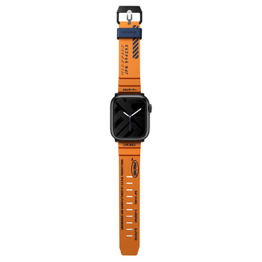 Apple Watch 42mm SkinArma Shokku Silicone Band Electric Yellow 