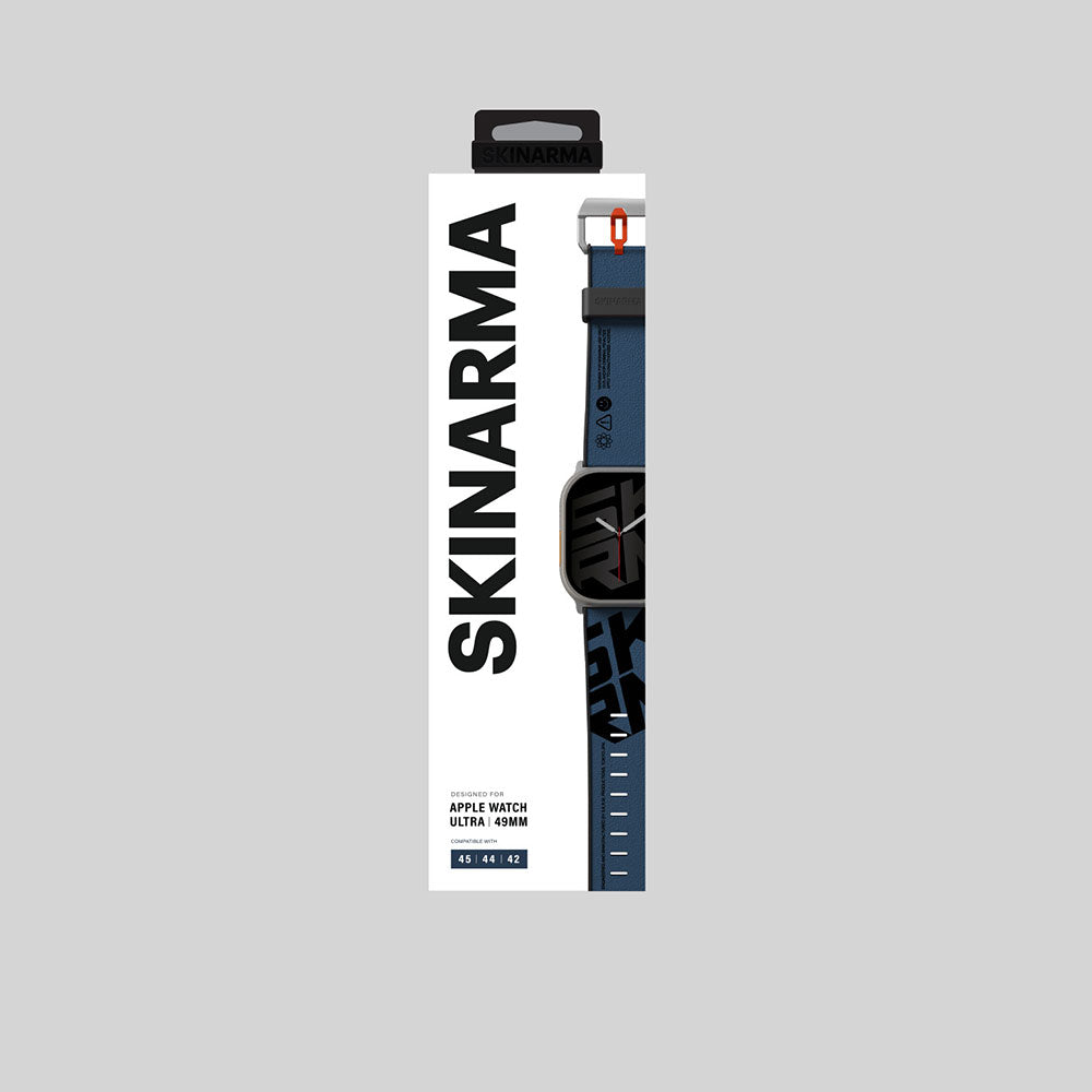 Apple Watch 42mm SkinArma Spunk Series PU Leather Band Cream 