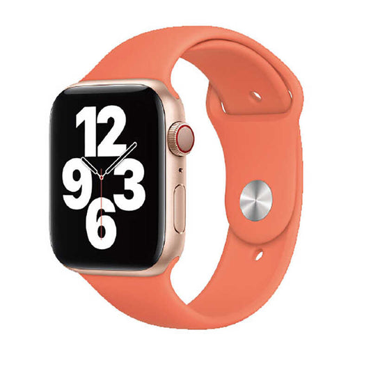 Apple Watch 42mm Wiwu Sport Band Silicone Strap Orange