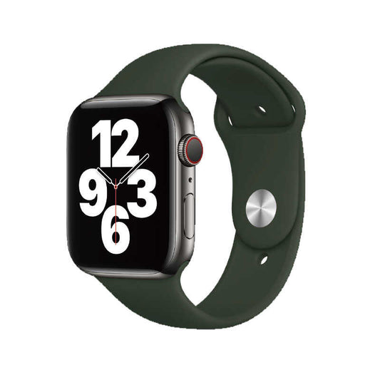 Apple Watch 42mm Wiwu Sport Band Silicone Band Dark Green