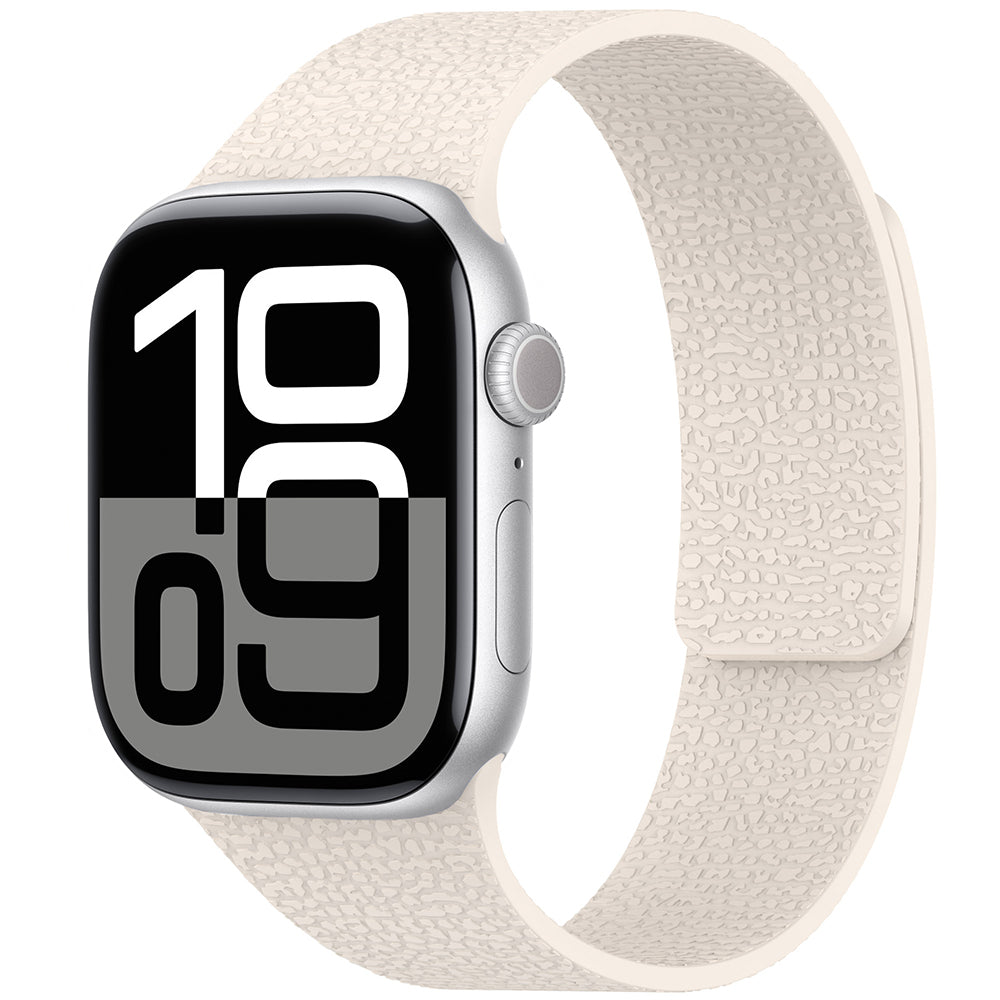 Apple Watch 42mm Zore KRD-136 Kabartma Desenli Silikon Kordon