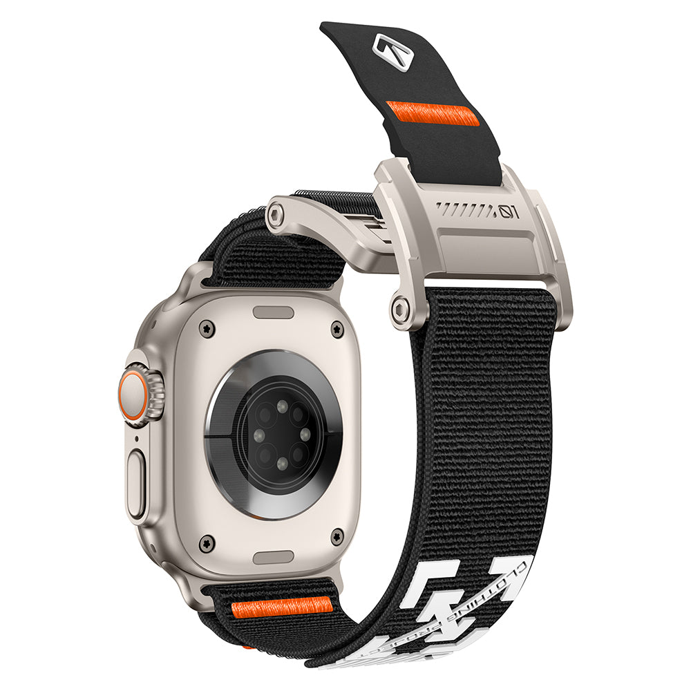 Apple Watch 42mm Zore KRD-154 Naylon Kumaş Hasır Örgülü Kordon