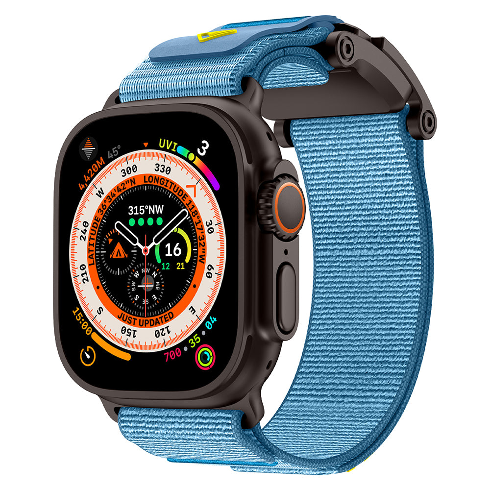 Apple Watch 42mm Zore KRD-154 Naylon Kumaş Hasır Örgülü Kordon