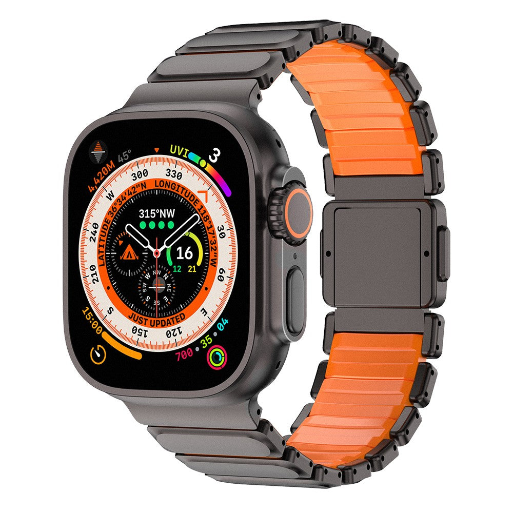 Apple Watch 44mm Mohseven iWatch Titancore No.2 Çelik Kordon
