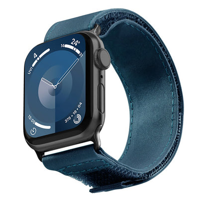 Apple Watch 44mm Raptic Canvas Serisi Kumaş Kordon Lacivert