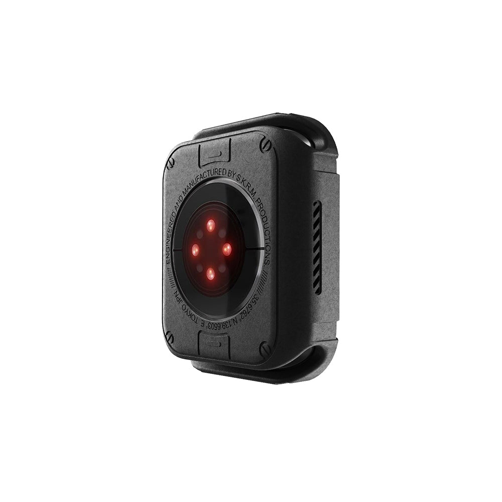 Apple Watch 44mm SkinArma Kurono Frosted Design Hard PC Case Protector Black 