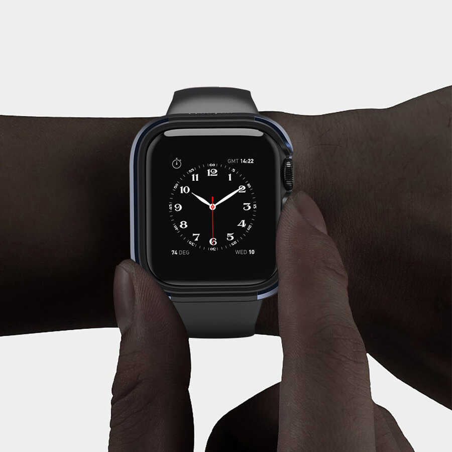 Apple Watch 44mm Wiwu Defense Watch Cover Silver 