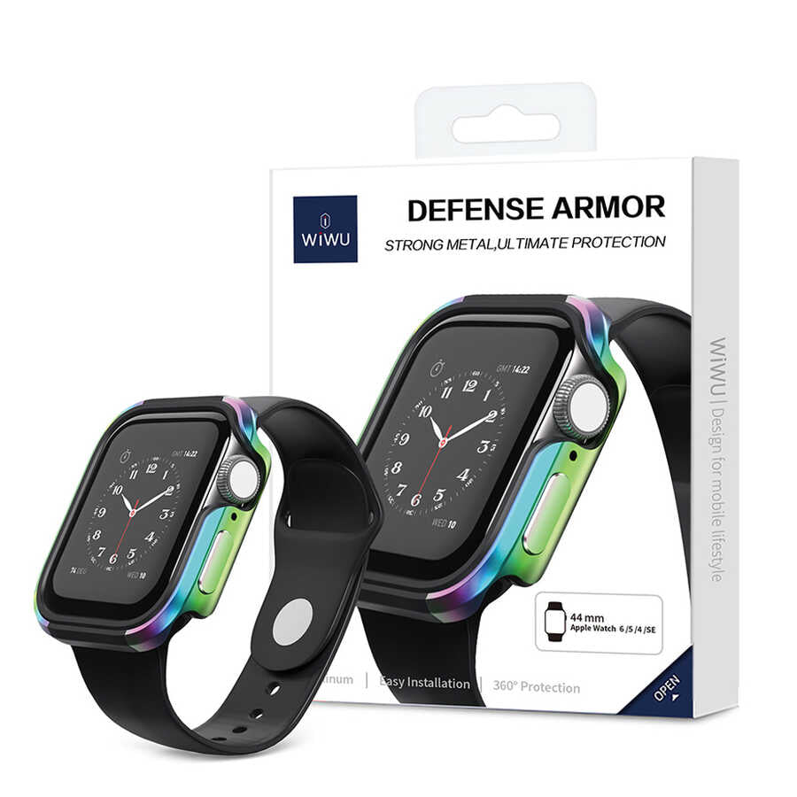 Apple Watch 44mm Wiwu Defense Watch Cover Silver 