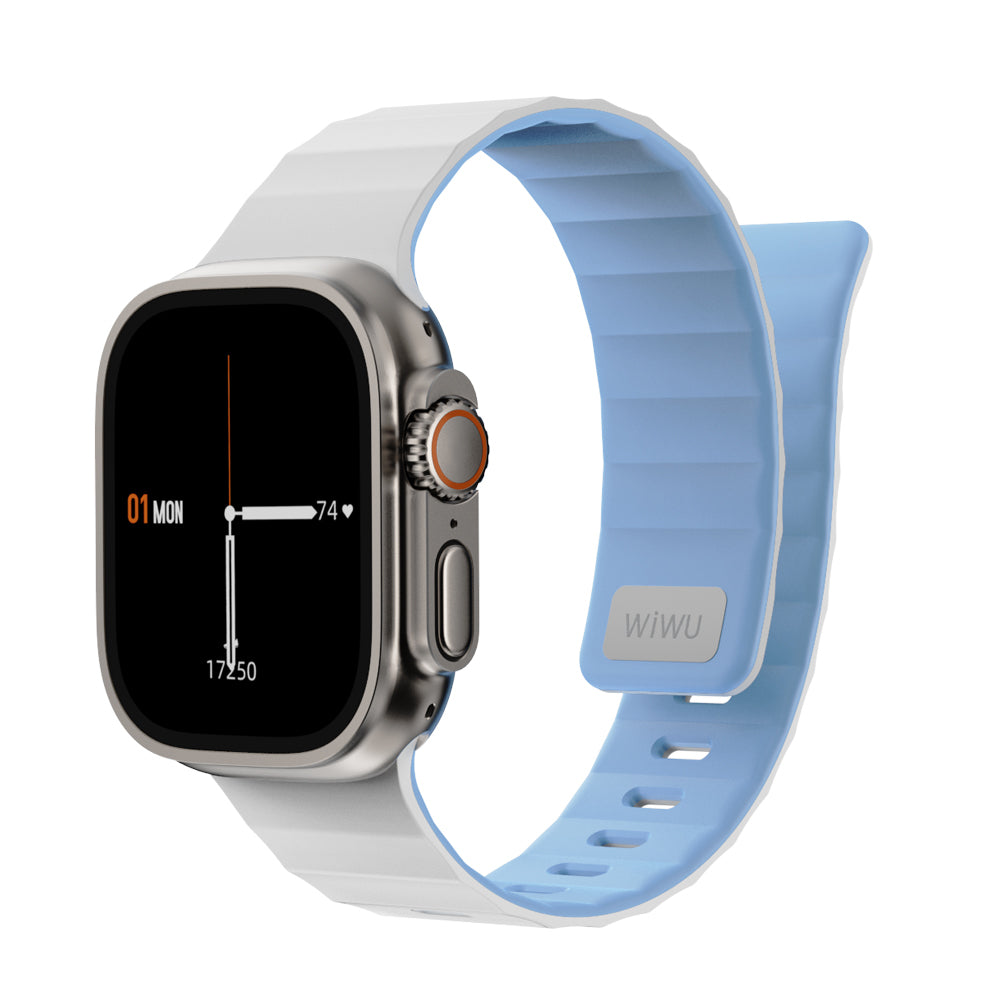 Apple Watch 44mm Wiwu Mag Secur Serisi Silikon Kordon