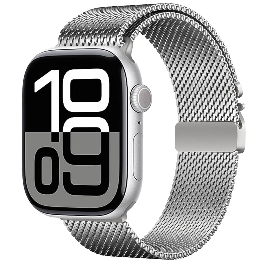 Apple Watch 44mm Zore KRD-121 Metal Mesh Band Pink