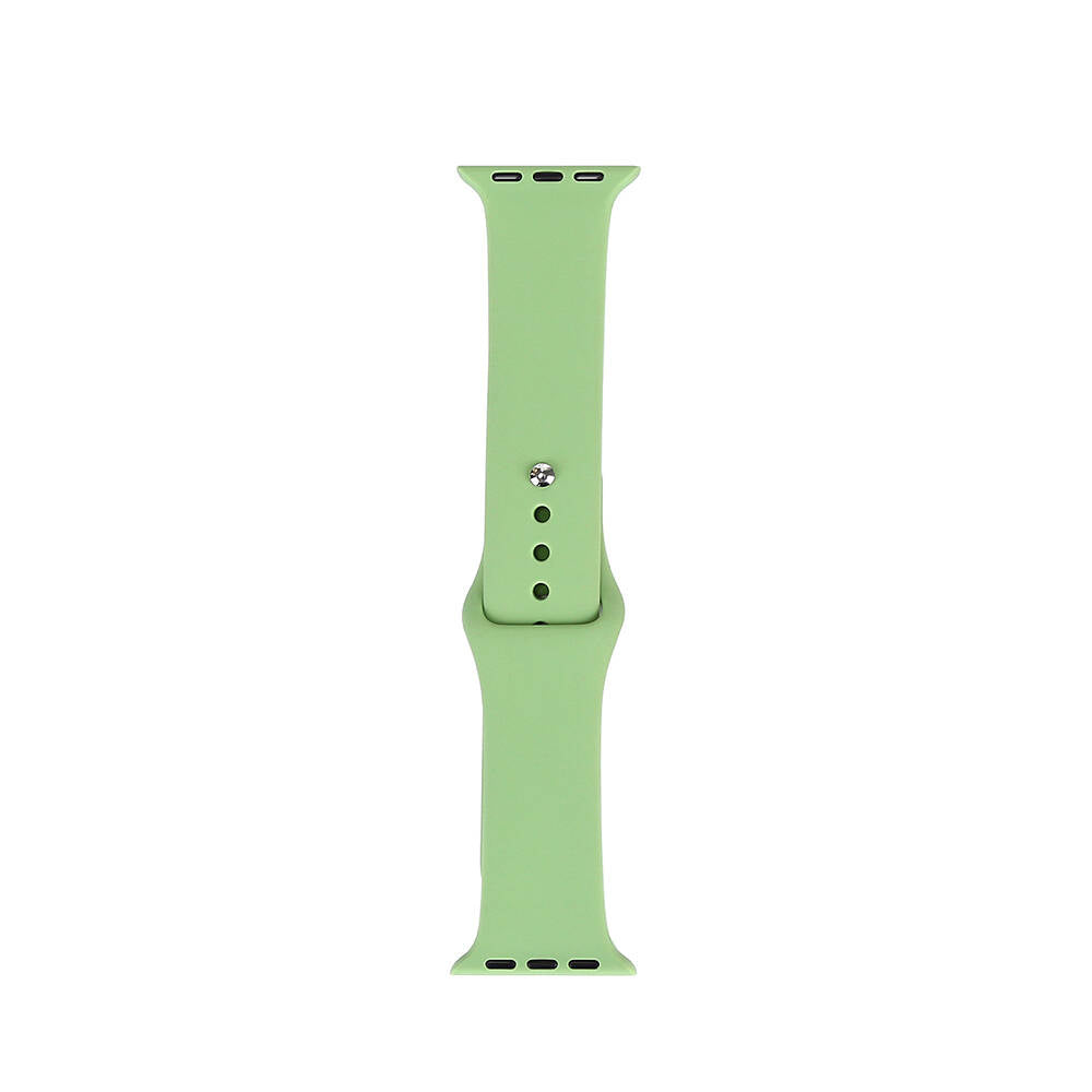 Apple Watch 7 41mm Band Serisi Klasik Kordon Silikon Strap Kayış