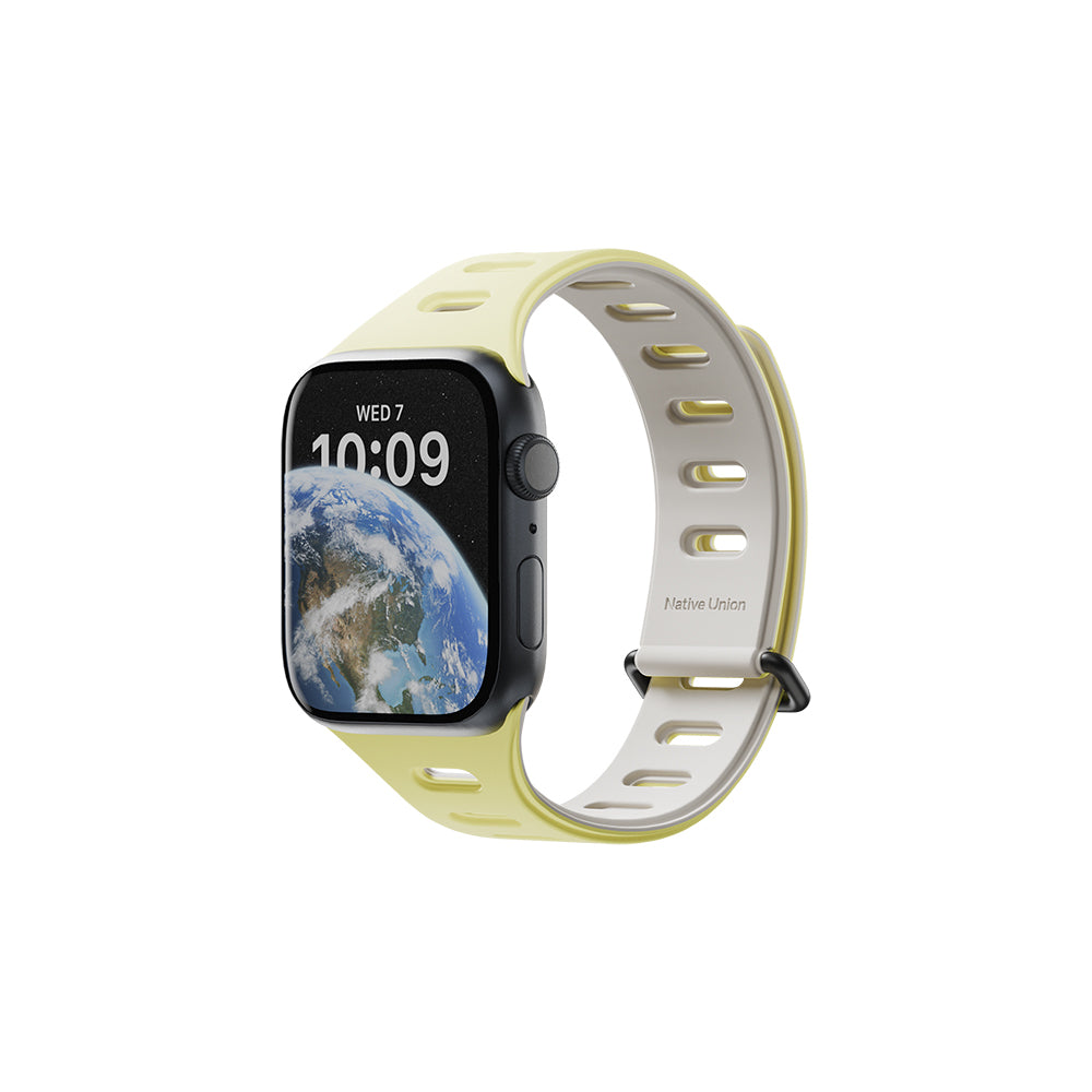Apple Watch 7 41mm Native Union Active Watch Band Serisi Silikon Kordon