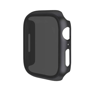 Apple Watch 7 41mm Hard PC Case and Privacy Ghost Screen Protector Zore Watch Gard 32 Black 