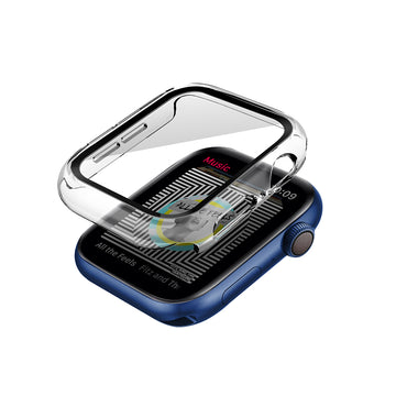 Apple Watch 7 41mm SkinArma Gado Hard Silicone Case and Screen Protector Black 
