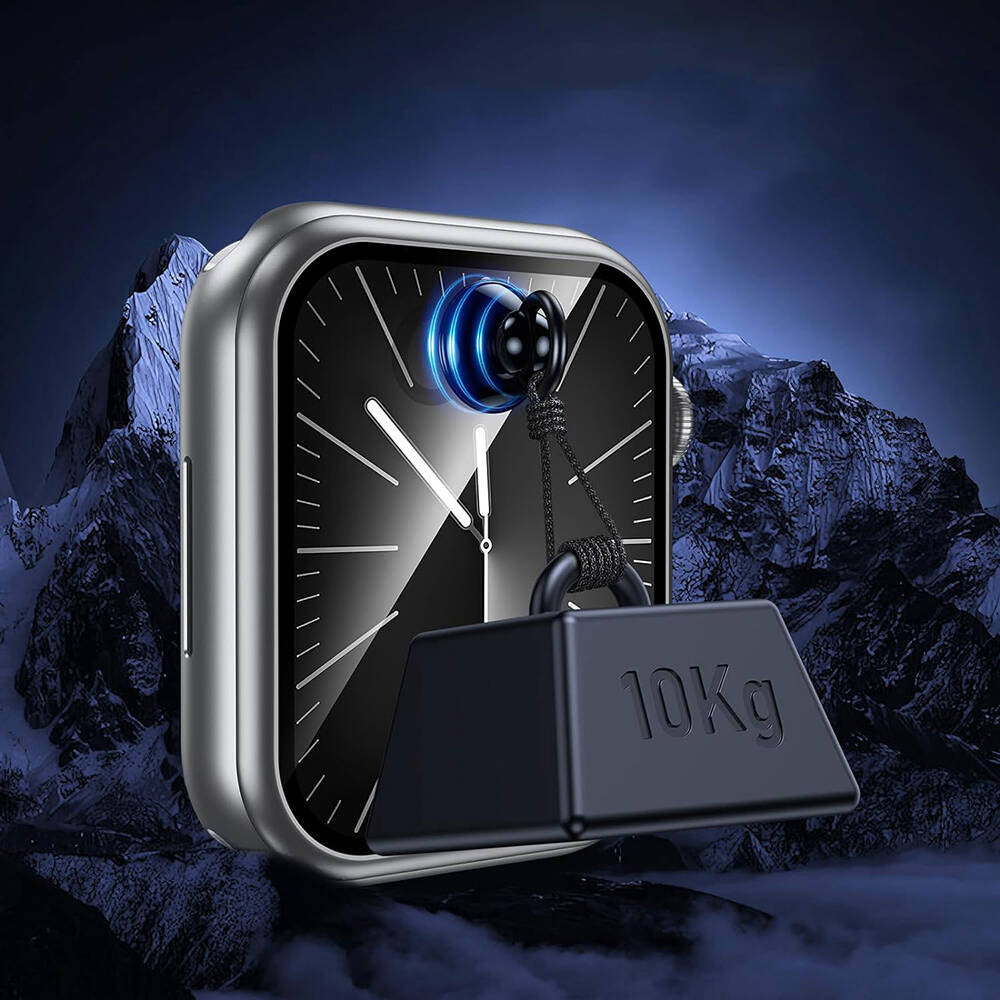 Apple Watch 7 41mm Wiwu Wi-JD106 Easy Install Smart Watch Tempered Glass Screen Protector Silver